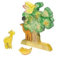 Childrens Puzzle - Tree and Animals PZW-12